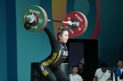 Казахстанская тяжелоатлетка завоевала бронзу на Играх исламской солидарности в Саудовской Аравии