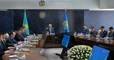 Президент посетил КНБ