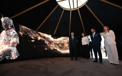 Точка притяжения: президент посетил офис Фонда развития креативных индустрий