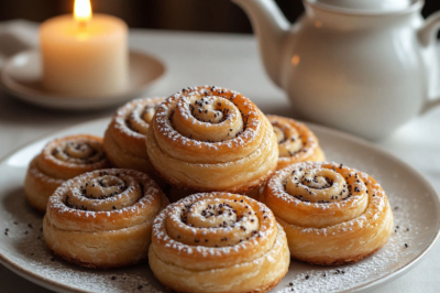 Разминаю творог с мукой и яйцом &mdash; через полчаса на столе гора нежных розочек с маком