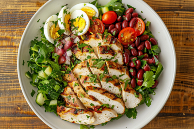 Салат, который качки скрывают, &mdash; простая &laquo;белковая бомба&raquo; на каждый день, ешь и худей