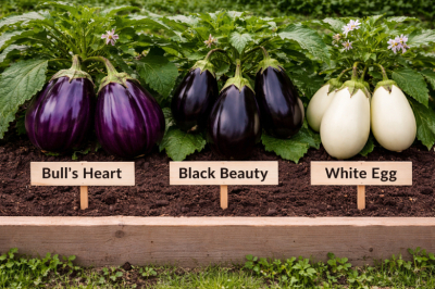 На смену обычным: баклажаны сажаю необыкновенные &mdash; 3 сорта. Мясистые, неприхотливые и урожая будет полно