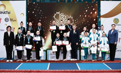 Гимнастки из Атырау одержали победу на чемпионате РК