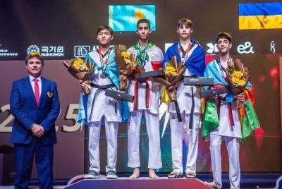 Казахстанец стал серебряным призером чемпионата мира по таэквондо в ОАЭ