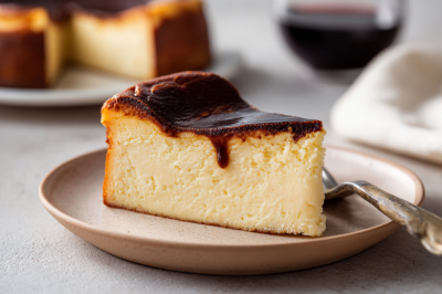 Забудете о классическом нью-йоркском: баскский чизкейк проще, быстрее и в сто раз вкуснее