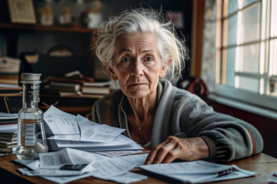 Названа средняя пенсия работающих пенсионеров в феврале