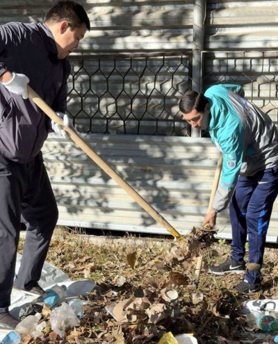 Сохранить город чистым и зеленым