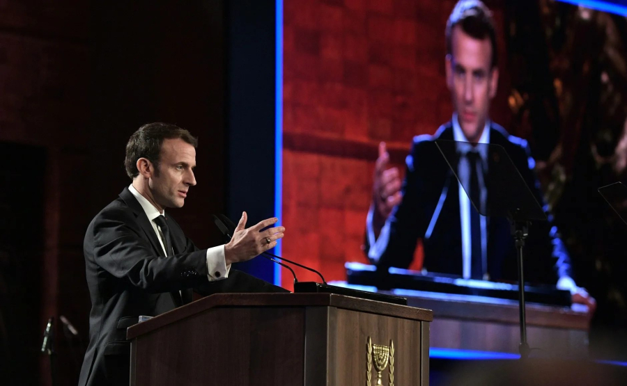 Макрон призвал союзников сплотиться против гегемонии США