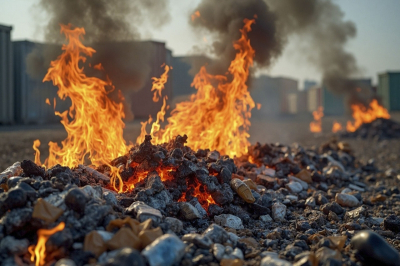 СК возбудил дело после пожара с пятью погибшими в Выксе